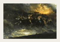 The Wild Hunt of Odin By Peter Nicolai Arbo-5