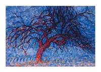 The Red Tree By Piet Mondrian-3