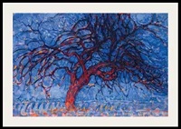 The Red Tree By Piet Mondrian-4