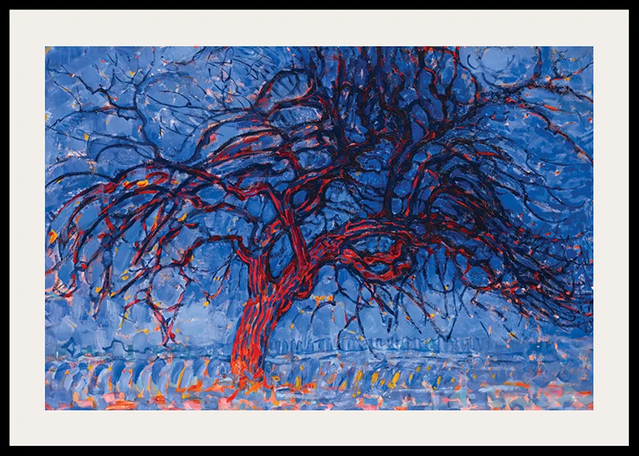 The Red Tree By Piet Mondrian-12