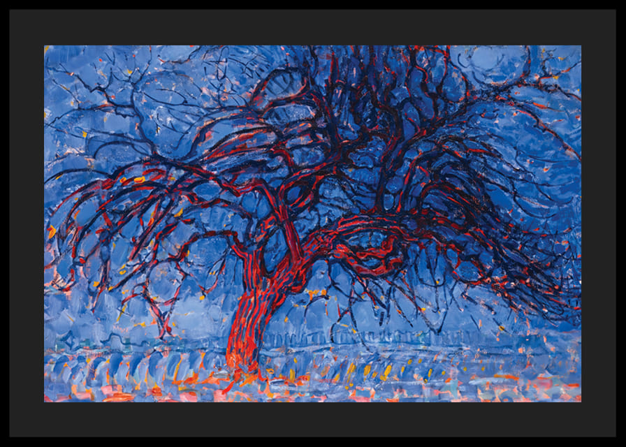 The Red Tree By Piet Mondrian-12