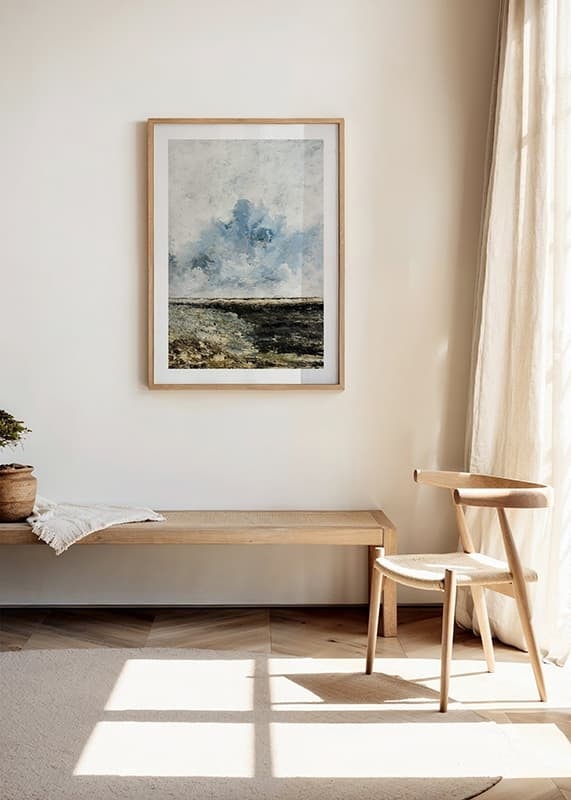 Poster Seascape By August Strindberg crossfade