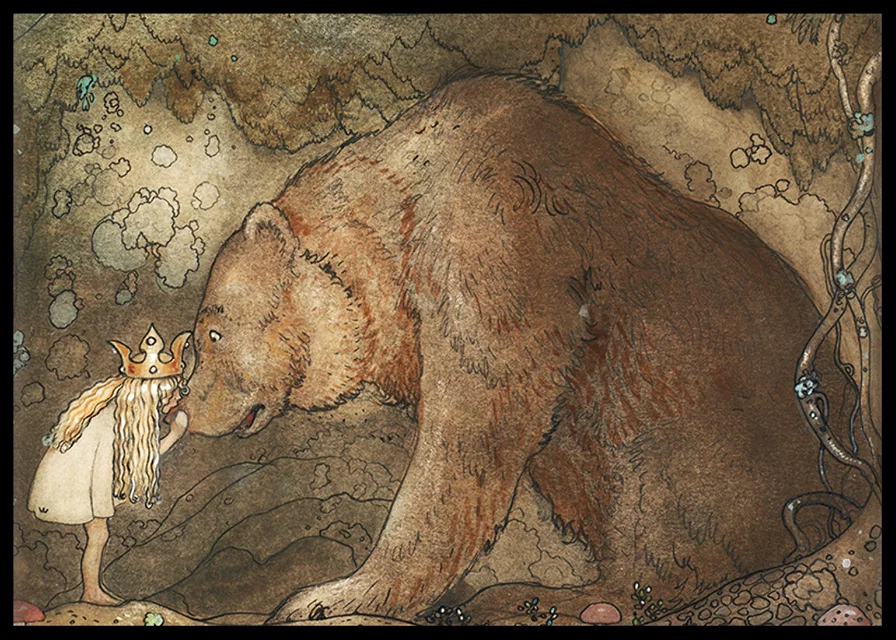 Poor Little Basse By John Bauer-12
