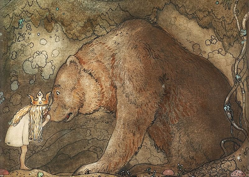 Stackars Lilla Basse By John Bauer-12