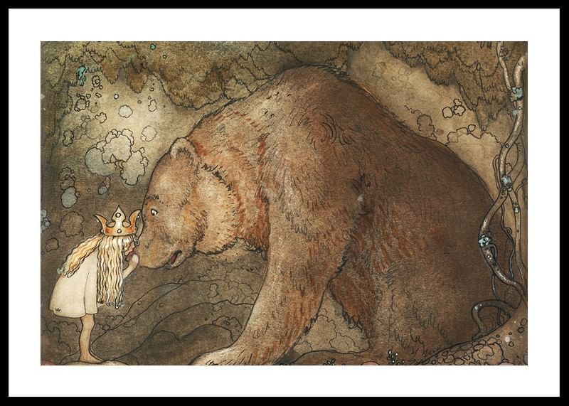 Stackars Lilla Basse By John Bauer-12