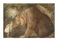 Poor Little Basse By John Bauer-3