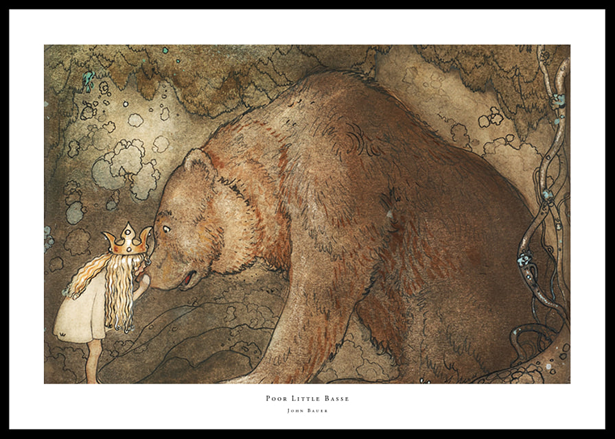 Stackars Lilla Basse By John Bauer-12