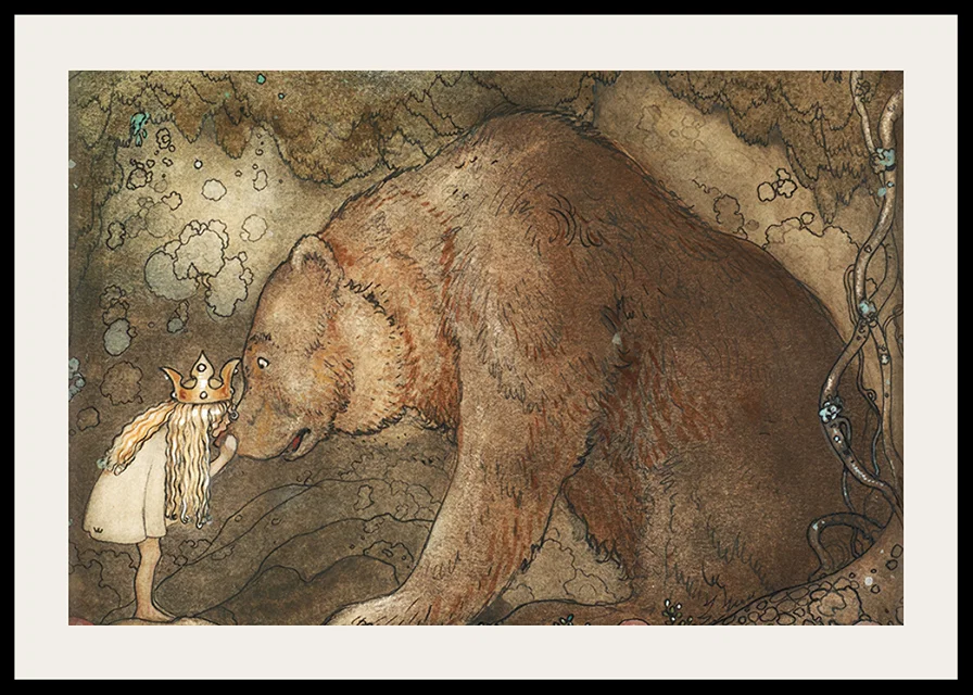 Poor Little Basse By John Bauer-12