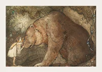 Poor Little Basse By John Bauer-5