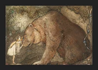Poor Little Basse By John Bauer-7