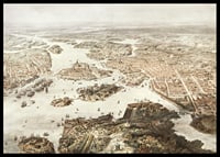 Fogelvue Over Stockholm 1860-6