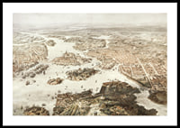 Fogelvue Over Stockholm 1860-0