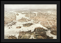 Fogelvue Over Stockholm 1860-4