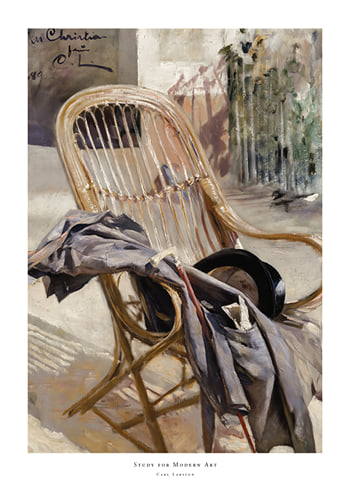 Poster Study for Modern Art By Carl Larsson