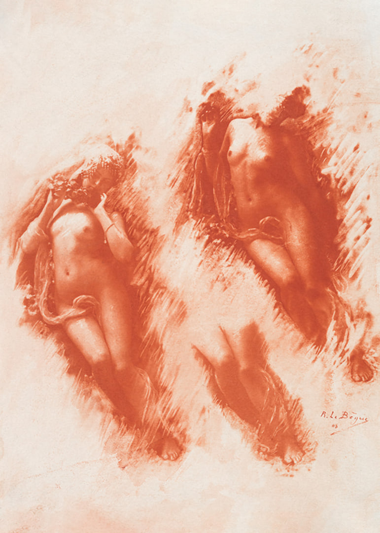 Study in Orange By René Le Bègue-12