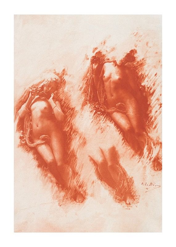 Plagát Study in Orange By René Le Bègue