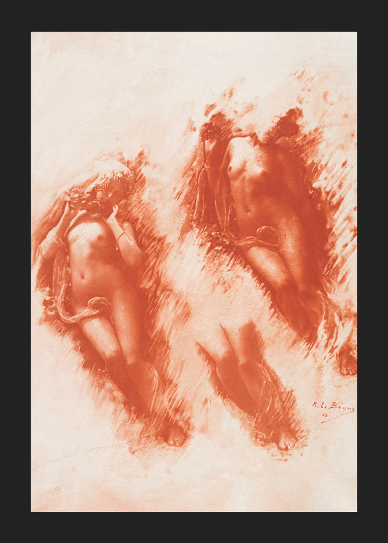 Study in Orange By René Le Bègue-12