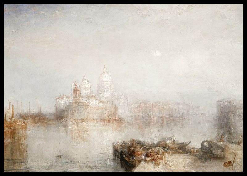 Dogana and Santa Maria By William Turner-12