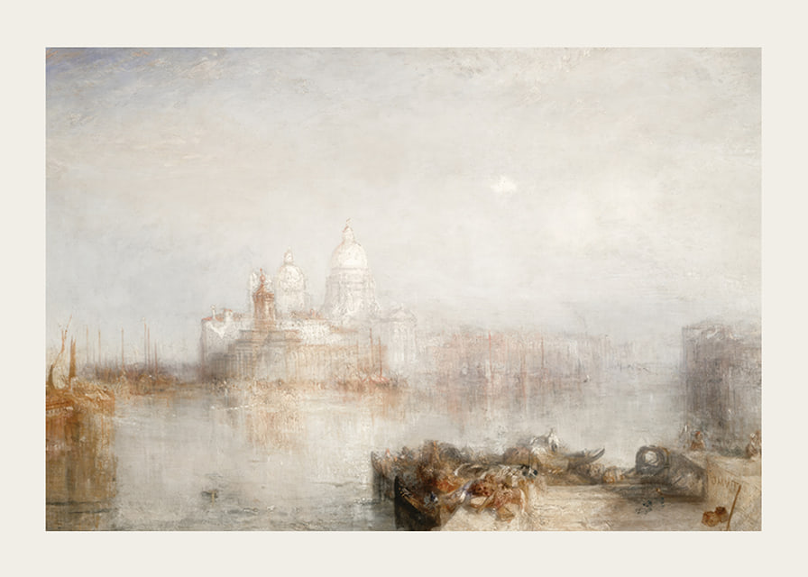 Dogana and Santa Maria By William Turner-12