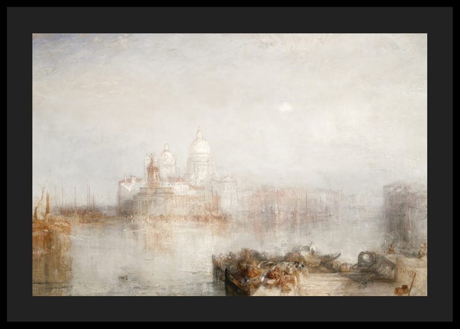 Dogana and Santa Maria By William Turner-12