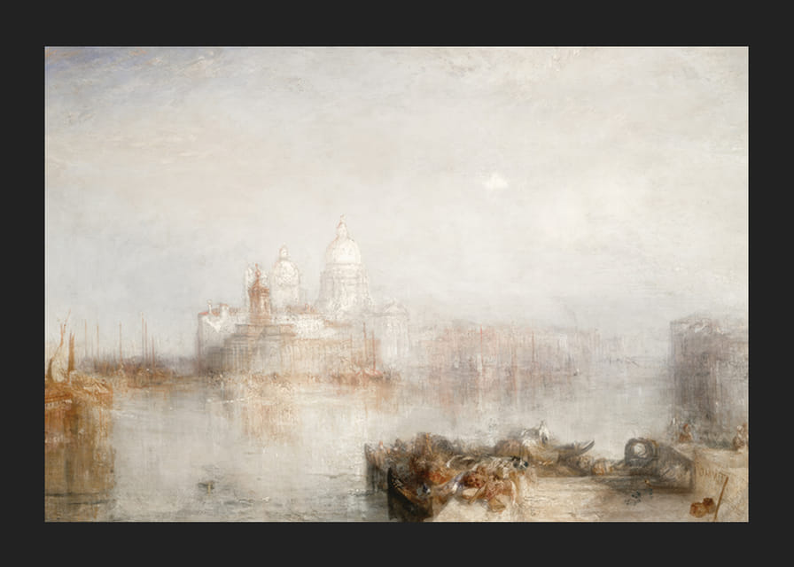 Dogana and Santa Maria By William Turner-12