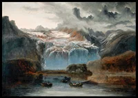The Glacier By Peder Balke-8