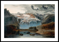The Glacier By Peder Balke-2