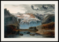 The Glacier By Peder Balke-4