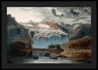 The Glacier By Peder Balke-6