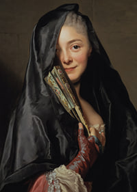 The Lady With The Veil By Alexander Roslin-9