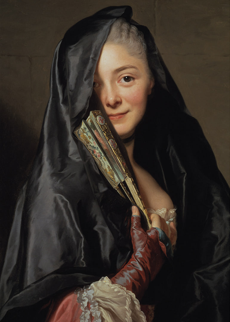 The Lady With The Veil By Alexander Roslin-12