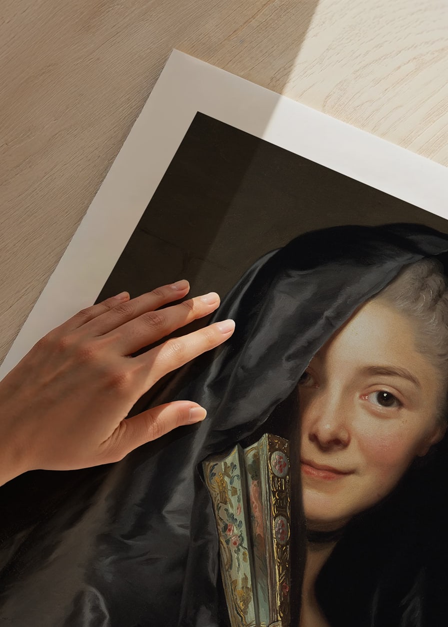 The Lady With The Veil By Alexander Roslin-12