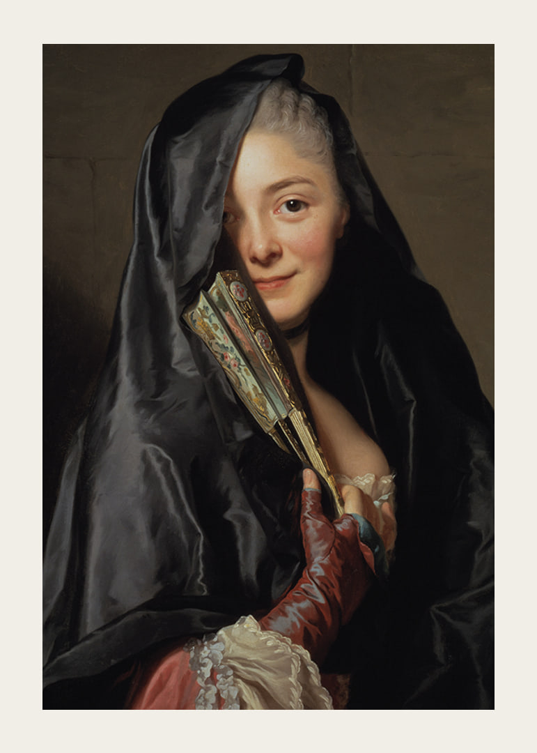The Lady With The Veil By Alexander Roslin-12