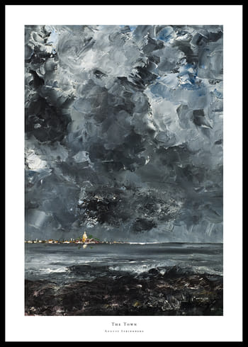Plakatas The Town By August Strindberg