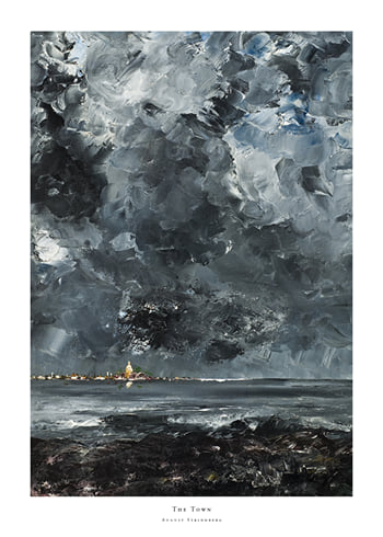 Poster The Town By August Strindberg