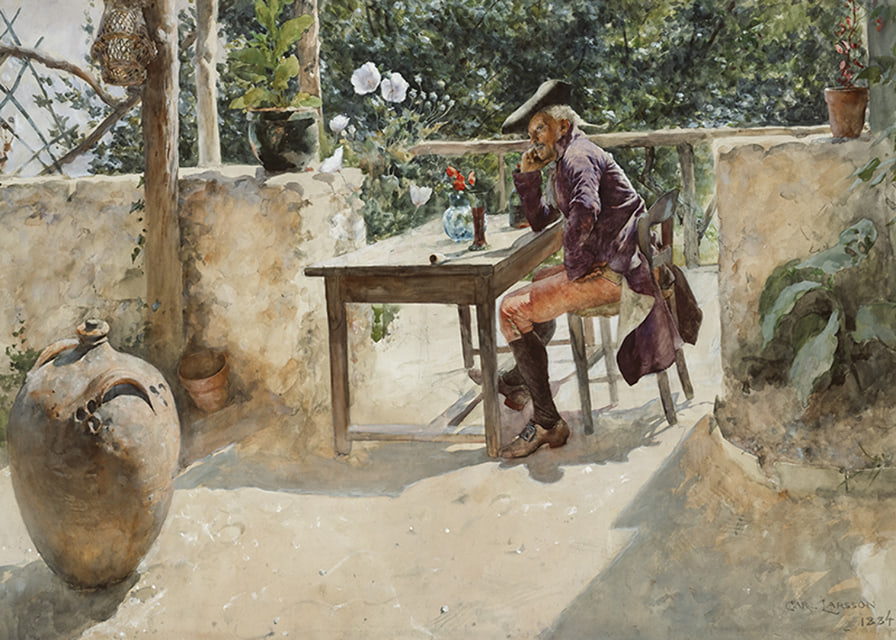 The Vine By Carl Larsson-12