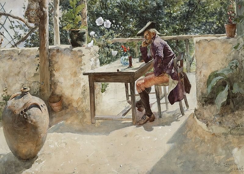 The Vine By Carl Larsson-12