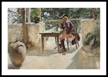 Poster Vinet By Carl Larsson