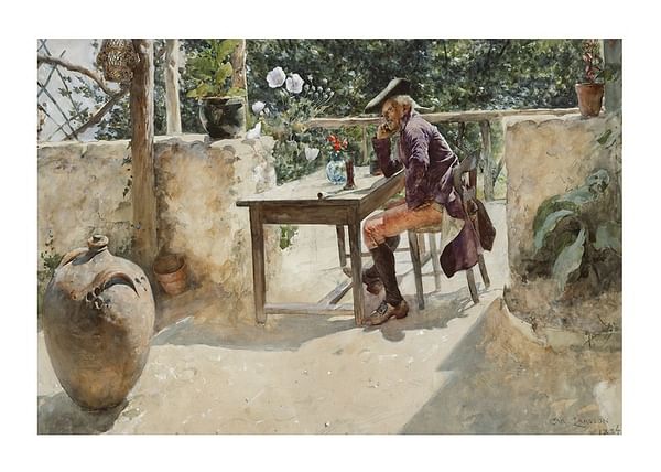 Plagát The Vine By Carl Larsson