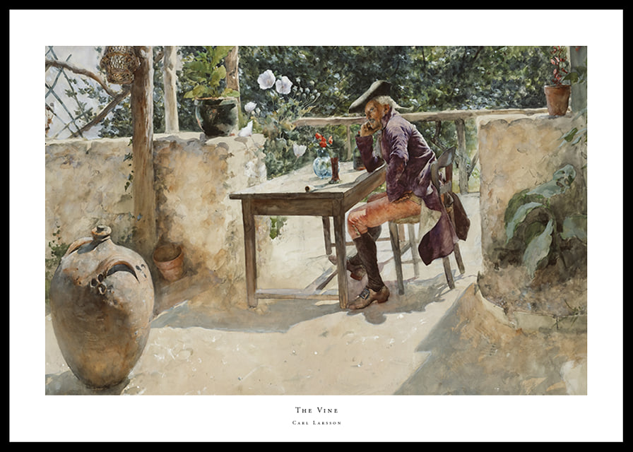 The Vine By Carl Larsson-12