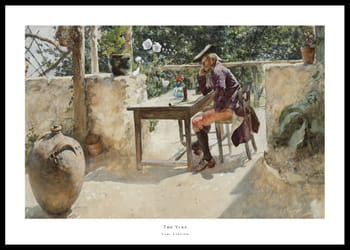 Poster Vinet By Carl Larsson