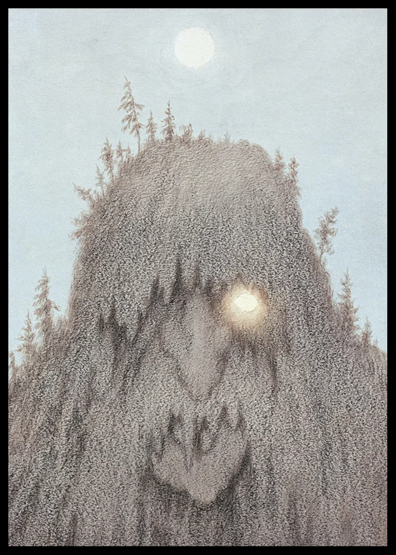 Forest Troll By Theodor Kittelsen-12