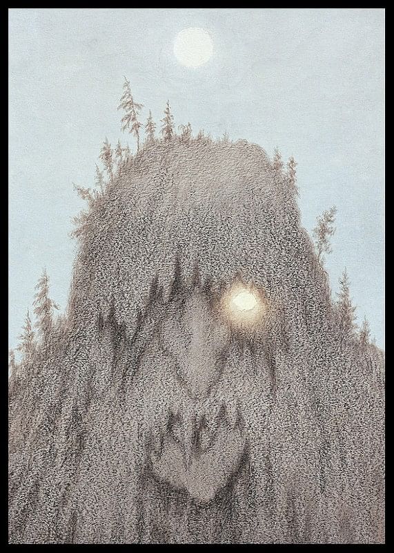 Forest Troll By Theodor Kittelsen-12