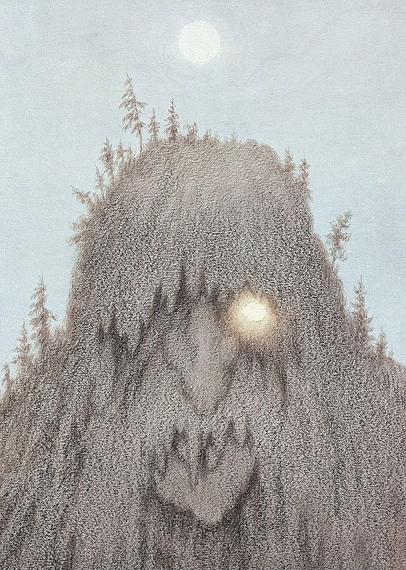 Forest Troll By Theodor Kittelsen-12