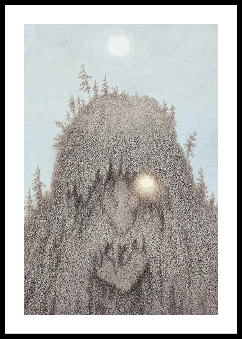 Forest Troll By Theodor Kittelsen-12