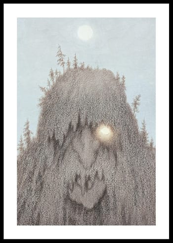 Poster Forest Troll By Theodor Kittelsen