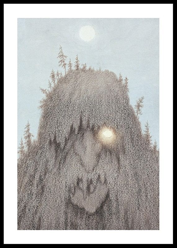 Forest Troll By Theodor Kittelsen-12