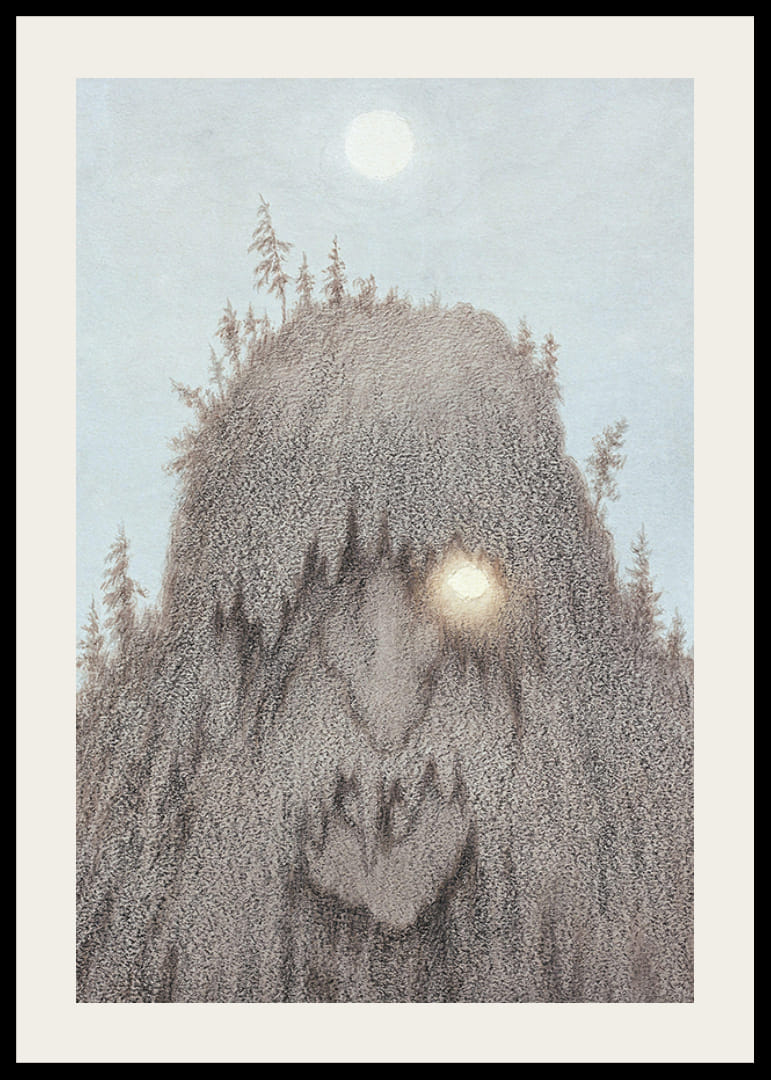 Forest Troll By Theodor Kittelsen-12