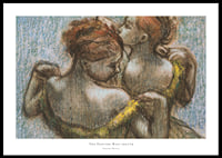 Two Dancers Half-length By Edgar Degas-0