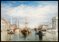 Venice from the Porch of Madonna By William Turner-8